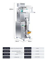 2024 Machine d'emballage verticale automatique de biscuits de pain de petit gâteau de boulangerie de biscuit