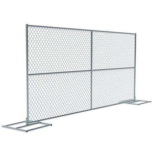 Nhà Máy Cung Cấp 6 Ft X10 Ft Xây Dựng Trang Web Tích Trữ Hàng Rào Tạm Thời Tùy Chỉnh Kích Thước PVC Hàng Rào Tạm Thời - Product Image 6