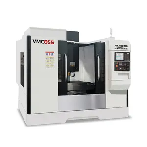 Çin üç eksen CNC işleme makinesi yüksek hassasiyetli küçük CNC freze makinesi VMC855