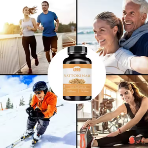 Ausreson OEM <span class=keywords><strong>Capsule</strong></span> Naturali di Natto, Nattokinase Organica, Integratori Alimentari di Natto, <span class=keywords><strong>Capsule</strong></span> di Natto in Confezione Grande - Product Image 4