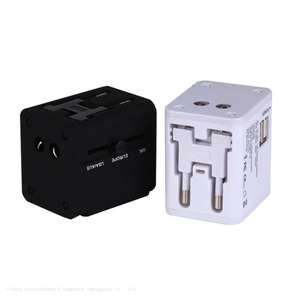Venta caliente Multi Plugs One UK US <span class=keywords><strong>EU</strong></span> AUS Adaptador de viaje Enchufes eléctricos Adaptador de corriente para teléfono móvil Cargador de pared USB Envío de DHL - Product Image 2
