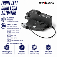 Actionneur de serrure de porte de véhicule de remplacement OE 51217169241 pour BMW 7 E65 E66 Avant Gauche Pièces automobiles Pièces de service automobile