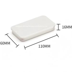 110*60*16mm banda stagnata scatola di ferro solido profumo e caramella compressa di medicina quadrata personalizzata - Product Image 3