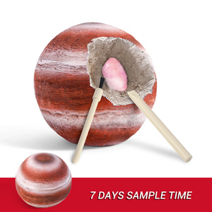 Giocattoli e <span class=keywords><strong>hobby</strong></span> scavano varie pietre kit di scavo di roccia di colore romantico kit di scavo modello di giove fai da te planet rock dig - Product Image 5