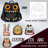 Personnalisé Vampire Cercueil Église Diverses Forme Conception Ita Sac Gothique Halloween Thème Horreur Itabag Fabricant