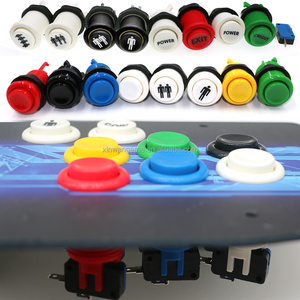 American <strong>Push</strong> <strong>Button</strong> Accessory for Amusement <strong>Games</strong> 5V/12V Crane Machine Arcade Plastic <strong>Game</strong> Board - Product Image 1
