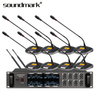 Sistema de Micrófono Inalámbrico para Karaoke UHF Profesional, Material de Aleación, Alimentado por Baterías AA, Respuesta de Frecuencia de 500MHz-900MHz
