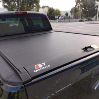 Couverture de benne de camionnette en aluminium personnalisée avec logo, pour GMC Sierra Canyon 2018, benne de 5,8 pieds, accessoires de camionnette