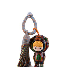 Wood <b>Keychain</b> Pendant Tassel Style Creative Bag Ornament Portable <b>Personal</b> Gift - Product Image 5