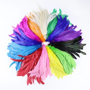 Plumas Naturales <span class=keywords><strong>de</strong></span> <span class=keywords><strong>Gallo</strong></span> a Granel, 10-16 pulgadas/25-40 cm, Plumas <span class=keywords><strong>de</strong></span> <span class=keywords><strong>Gallo</strong></span> Teñidas para Espectáculos <span class=keywords><strong>de</strong></span> Carnaval - Product Image 3