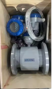 เครื่องวัดอัตราการไหลของน้ำมัน Krohne Optiflux 5000 พร้อมตัวแปลง IFC300/FC300 ทำจากสแตนเลส ความแม่นยำ 0.3% และใช้งานได้กับก๊าซ - Product Image 2