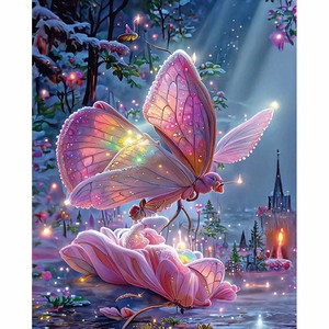 Bán Buôn Giá DIY Tùy Chỉnh 40*40 5D <span class=keywords><strong>Snowman</strong></span> Quà Tặng Giáng Sinh Kim Cương Sơn Kit Tranh Mosaic Sơn - Product Image 3