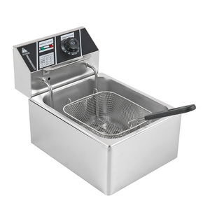 Bulk Supply Commercial Electric Deep <b>Fryer</b> Fast Heating Tech Professional Catering Kitchen <b>Machine</b> for Fast Food Shop Hotel - Product Image 3