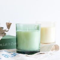 Bougie parfumée artisanale pour les fêtes, aromathérapie, cire de paraffine, pot en verre 100g, parfum classique, décoration intérieure, 20-40