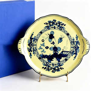 Assiette ovale en porcelaine de style italien écologique de 35 cm, vente en gros, emballage cadeau pour la table - Product Image 6