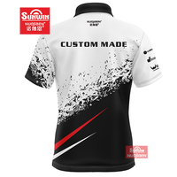 Camisetas de Golf con estampado Digital personalizado para hombre, Polo deportivo de secado rápido por sublimación