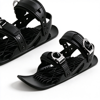 Mini-skis portables réglables, chaussures de neige légères pour adultes et enfants, patins à neige d'hiver pour l'extérieur, vente en gros