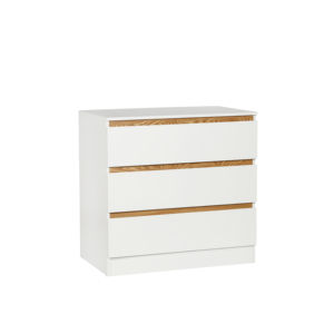 3 ngăn kéo ngực với thay đổi Topper (Trắng), bé tủ quần áo với thay đổi bảng <span class=keywords><strong>Top</strong></span>, tủ quần áo cho vườn ươm, 3 ngăn kéo trẻ em tủ quần áo - Product Image 2