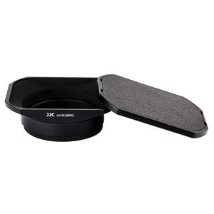 ¡Precio al por mayor! JJC-parasol cuadrado negro para <span class=keywords><strong>Fujifilm</strong></span> X70, X100, X100S, X100T, <span class=keywords><strong>X100F</strong></span>, con capucha de diseño deslizante - Product Image 3
