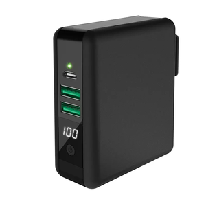 อะแดปเตอร์ชาร์จไร้สายแบบ3 in 1สำหรับชาร์จโทรศัพท์มือ<span class=keywords><strong>ถือ</strong></span>แหล่งจ่ายไฟแม่เหล็กแบบพกพา - Product Image 2