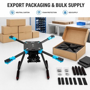 Holybro X500 V2 탄소 섬유 프레임 키트 4축 멀티로터 UAV, Pixhawk 6C 및 6X 비행 컨트롤러와 호환 가능 - Product Image 6