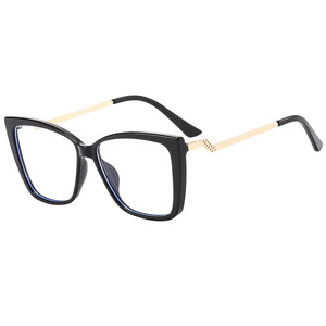Psn Rectangle Anti Blue Light Glasses Full Rim Lightweight Unisex <b>Eyeglasses</b> <b>Frames</b> 5046 - Product Image 5