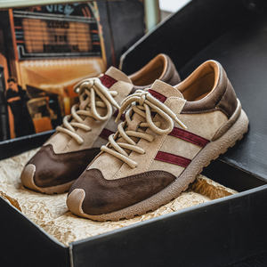 Nouvelles Chaussures Homme <span class=keywords><strong>Weston</strong></span> de Luxe Polyvalentes 38-43 à Lacets en Cuir de Vachette Véritable, Sneaker d'Usine de Guangzhou de Haute Qualité - Product Image 4