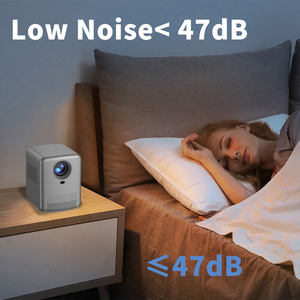 Rạp Hát Tại Nhà Đầy Đủ HD 4K Chiếu Ngoài Trời LED Điện Thoại Di Động Máy Chiếu Thông Minh Android 9 Wifi Video Trò Chơi Mini Xách Tay Proyector - Product Image 5