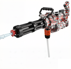 Nueva Pistola de Agua Eléctrica Gatling con Alta Presión, Pistola de Agua Potente para Lavado de Autos, Alcance Largo, Juguetes de Verano para Exteriores para Adultos - Product Image 5