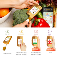 Testeur de sécurité alimentaire et environnementale IWDF Greentest ECO6 T pour légumes, fruits, viande, poisson, qualité de l'eau, rayonnement, résidus de nitrates