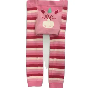 Wholesale Cotton Match The Colors Baby Girl Socks Little Girls Tights Knitted tights for girl