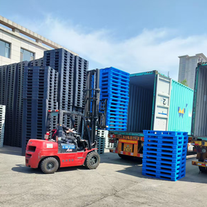 Giá tốt nhất <span class=keywords><strong>Heavy</strong></span> Duty 48x40 Euro Pallet tiêm HDPE nhựa xuất khẩu <span class=keywords><strong>Stackable</strong></span> 4-Way nhập cảnh tiêu chuẩn 48x40 Euro Pallet - Product Image 6