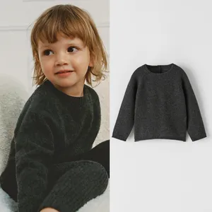 Hot Selling Girls Kids Clothes Designer Kids Clothing Winter Clothes Knit Sweater Custom Knit Sweater