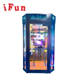 Yüksek kaliteli Karaoke sikke işletilen Arcade oyunu Mini KTV odası Karaoke mobil standında müzik şarkı Video Jukebox Karaoke makinesi