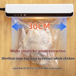 Máquina Selladora de Plástico Portátil Inteligente con Pantalla Táctil, Totalmente Automática y Potente, para Conservación de Alimentos y Empaquetado - Product Image 2