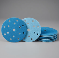 Disque de ponçage 5 pouces pour le polissage des surfaces en bois, papier abrasif humide et sec, ponçage rapide