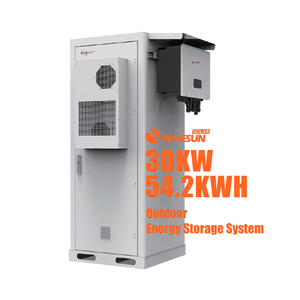 Système solaire connecté au réseau avec stockage par batterie lithium-ion, panneaux photovoltaïques 100kWh-300kWh, armoire tout-en-un pour maison hors réseau hybride - Product Image 5