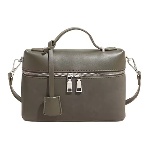 กระเป๋าสะพายไหล่ทรงสี่เหลี่ยมสำหรับสาวๆ คุณภาพสูง เรียบง่าย นุ่มนวล ขายดี พร้อมซิป - Product Image 5