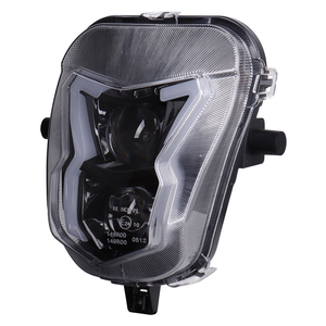 Phares de moto avant 60W Phares de moto de saleté Hi/Lo Beam Projecteur LED Phare pour <span class=keywords><strong>Honda</strong></span> <span class=keywords><strong>CRF450L</strong></span> CRF450XR - Product Image 4