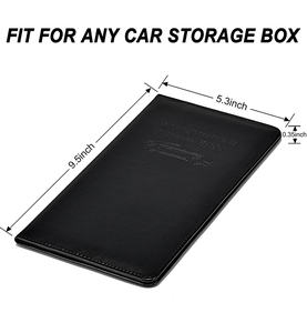 ที่ใส่<span class=keywords><strong>บัตร</strong></span>ทะเบียนรถและประกัน,เคสหนังใส่<span class=keywords><strong>บัตร</strong></span>ยานพาหนะเอกสารรถยนต์ที่จัดเก็บ<span class=keywords><strong>กระเป๋า</strong></span>เงินงานกระดาษ - Product Image 2