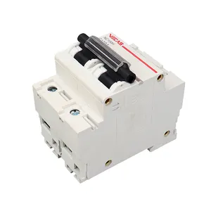 VECAS Breaker Air Switch High Power Short Circuit Protector NC100H 2P 100A 1 2 3 4 1P 2P 3P 4P 2 Years MINI IEC60942-2 230/415V