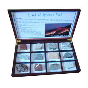 Gelsonlab HSGM-014 spécimen éducatif <span class=keywords><strong>de</strong></span> collection <span class=keywords><strong>de</strong></span> minéraux et <span class=keywords><strong>de</strong></span> roches 18PCS pour les leçons <span class=keywords><strong>de</strong></span> géographie - Product Image 4