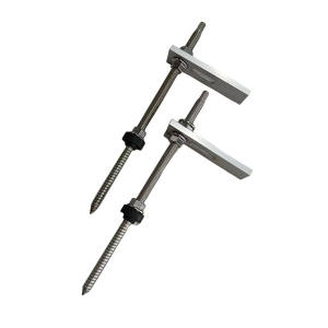 Vis de fixation de panneau solaire en acier inoxydable YZ Double filetage M10 * 200 250 300mm boulons de suspension pour système de montage de toit - Product Image 3