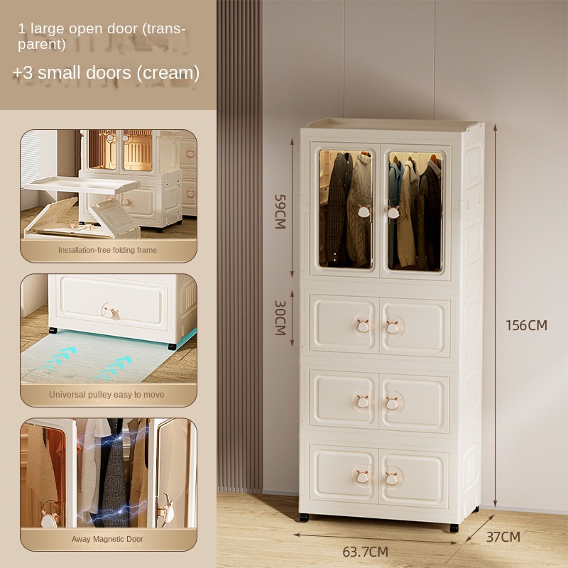 2604-3: 1 wardrobe+3 double door