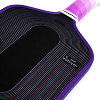 Untuk Raket Pickleball NXT 2 VORTEX Profesional yang Dapat Dikustomisasi Secara Profesional dengan Inti Sarang Lebah 16mm, Serat Karbon T700 yang Diperpanjang, NFC