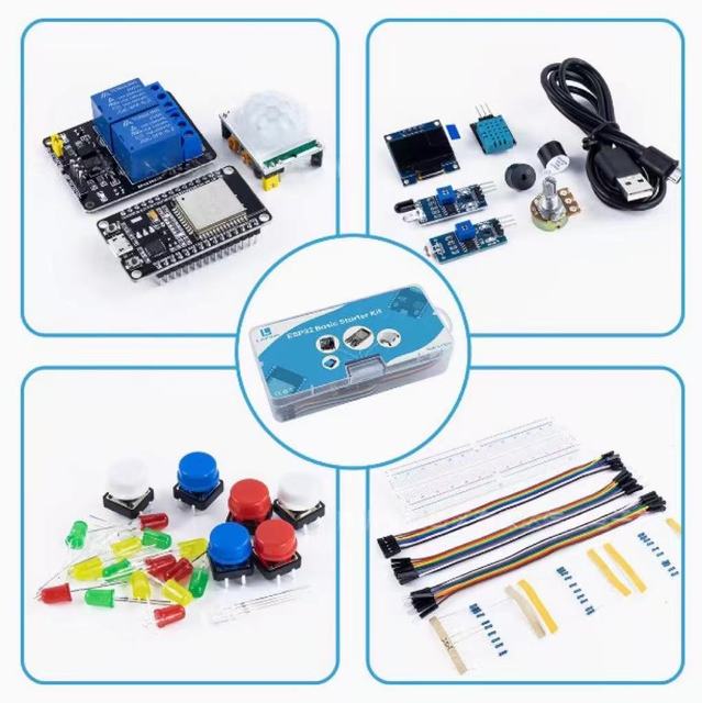 ESP32 Development Board Starter Kit with ESP32-S WiFi Module-Bare (Unpopulated)