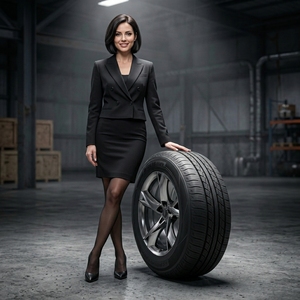 ยางรถยนต์ความเร็วสูง 235/60R18 ให้การควบคุมที่สปอร์ต พร้อมการเบรกที่รวดเร็ว สำหรับรถซีดานและแฮทช์แบคสมรรถนะสูง - Product Image 1