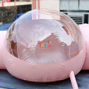 Dôme gonflable transparent, tente bulle claire, chambre d'hôtel à vendre / Tente dôme extérieure à structure en acier pour la famille - Product Image 2