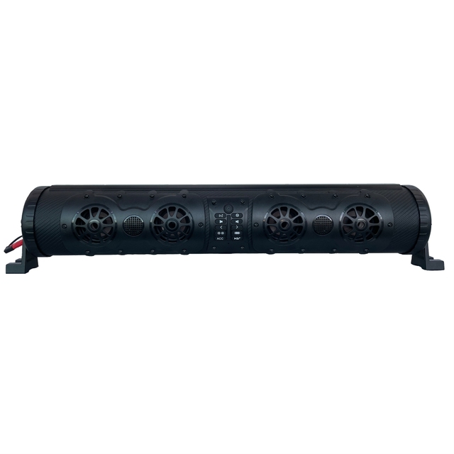 27 Inch New Design Cylindrical 8pcs Speaker LED Lights Golf Cart Sound Bar UTV/ATV/Boat/Cart Mini Sound Bar
