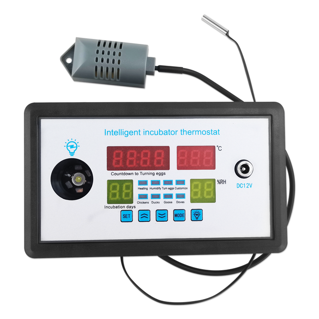 Smart Digital Incubator Humidity Temperature Controller Measurement Temperature